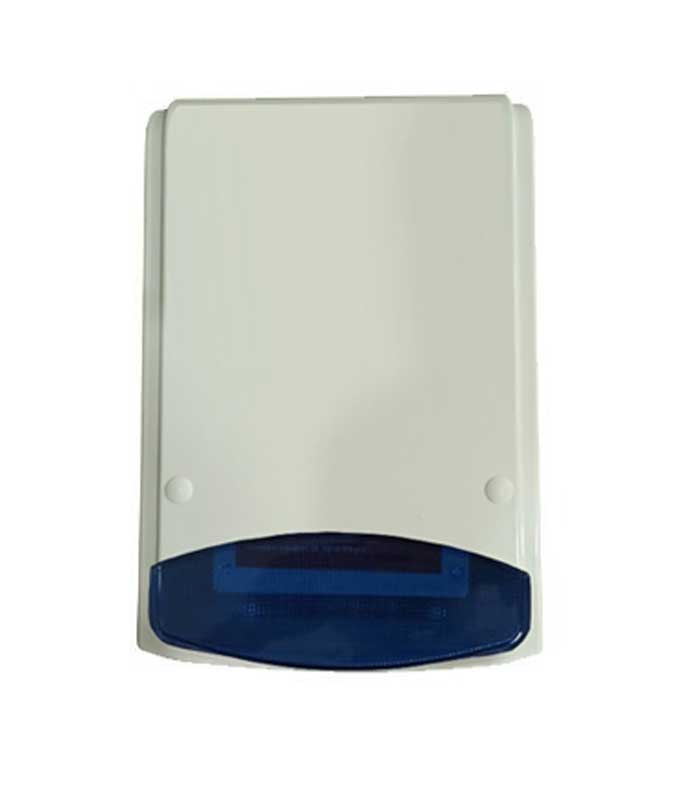 ps-138-p1-bl Piezzo Flaşörlü Harici Siren PS-138-P1/BL - Görsel 1